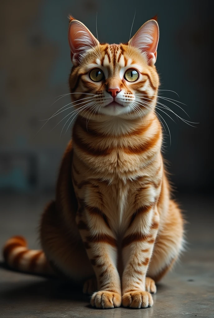 Cat have muscle