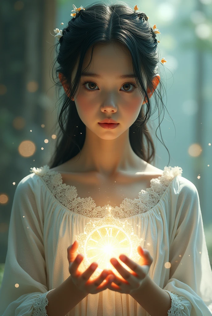 A girl with the power to control time