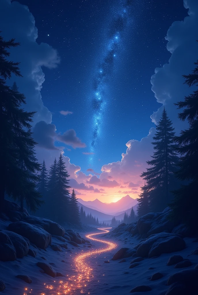 a starry magic trail like is being used on graphics for the disney movie wish presenting a movietitle
#midjourney