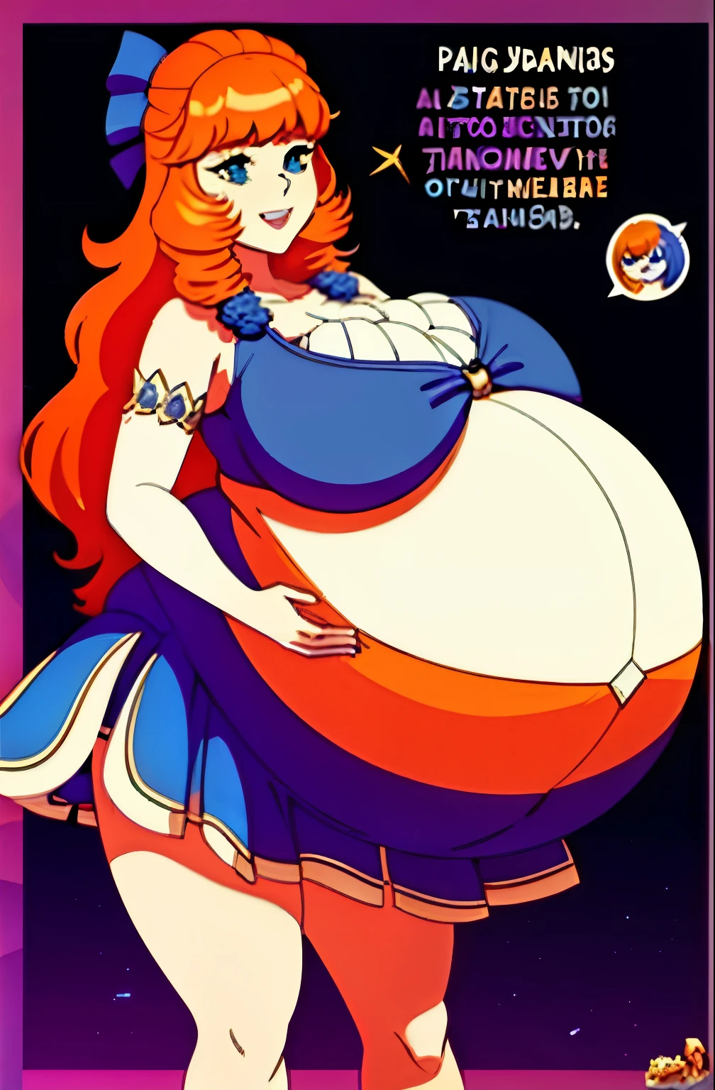 Orange hair,Big Baby Bump pregnant , Big , nipple, cum,16 years girl, Big pregnant Belly, Big Pregnant girl, Largest Belly of Pregnant, Huge Pregnancy Belly, blue eyes, huge 9 months Pregnancy Belly, Guinevere from Mobile Legends Bang Bang