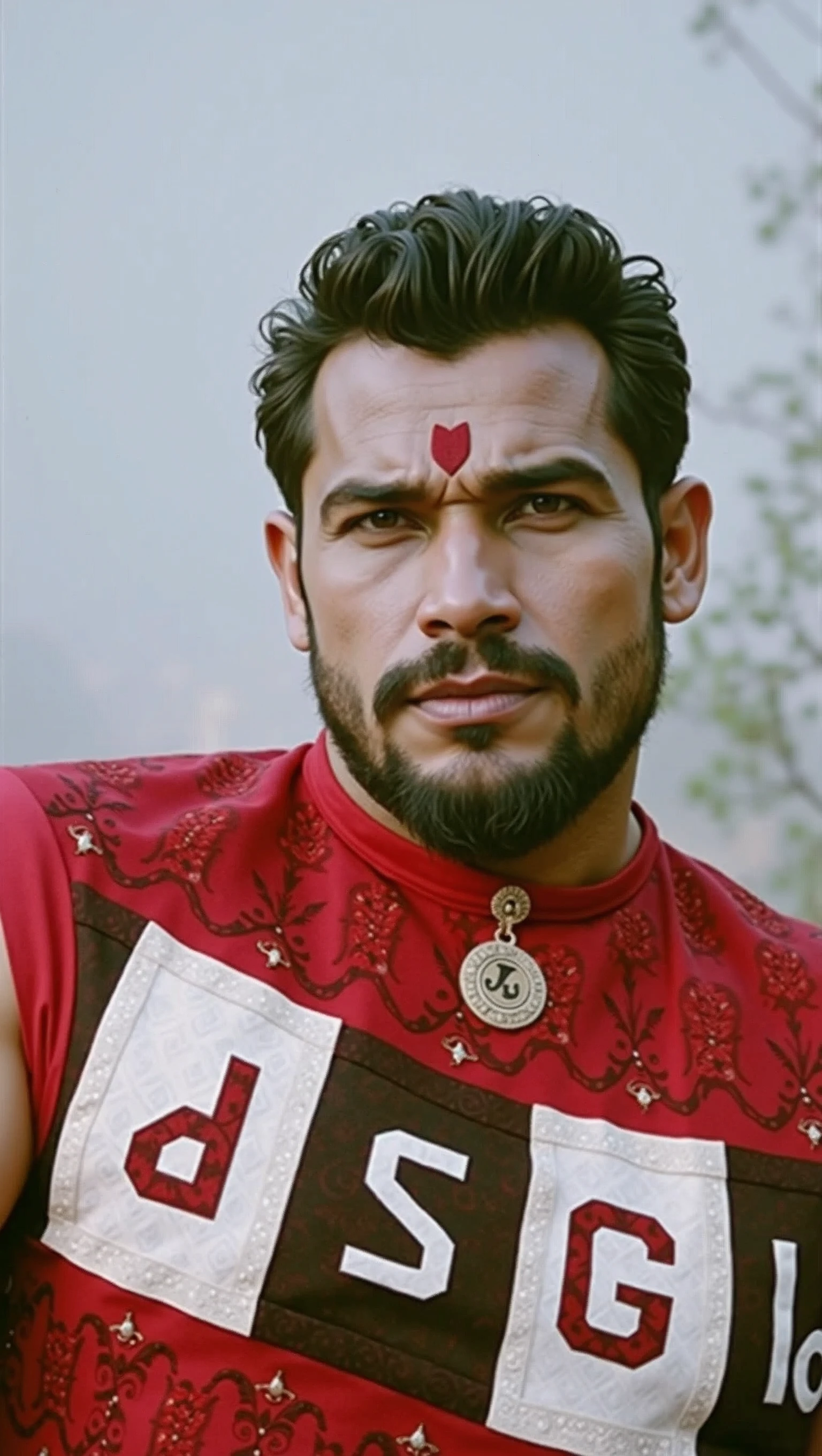 Sigma , Chad, man, in a hindu traditional dress