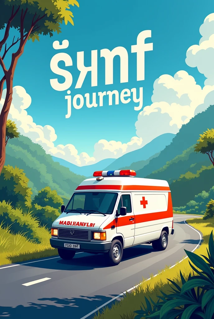 I need a Landscape wallpaper For ambulance Service 
Use "1990" And "සුවසැරිය" Words