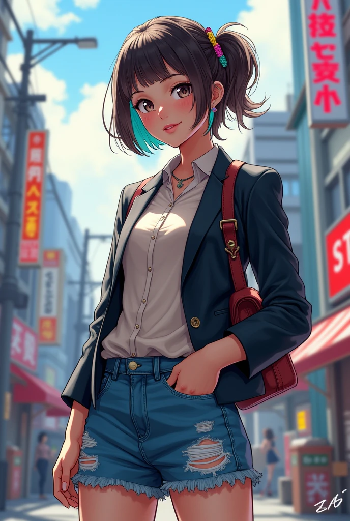 Cool Japanese college girl