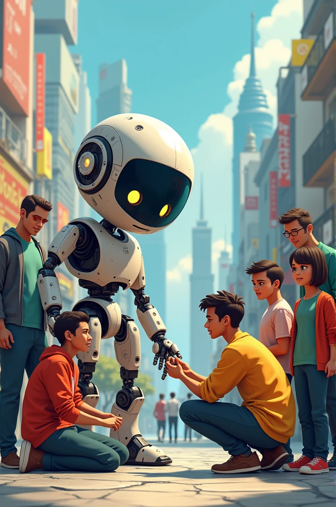 Pepole help robot 
