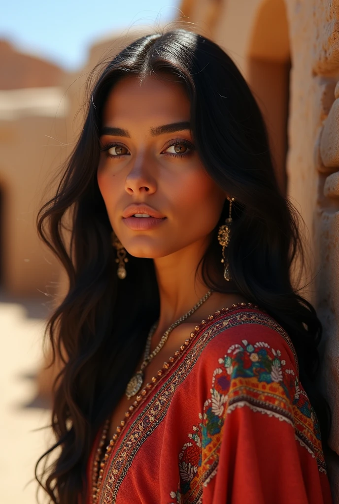 A Mexican - Afghan. Combine those two ethnicities.. A woman 