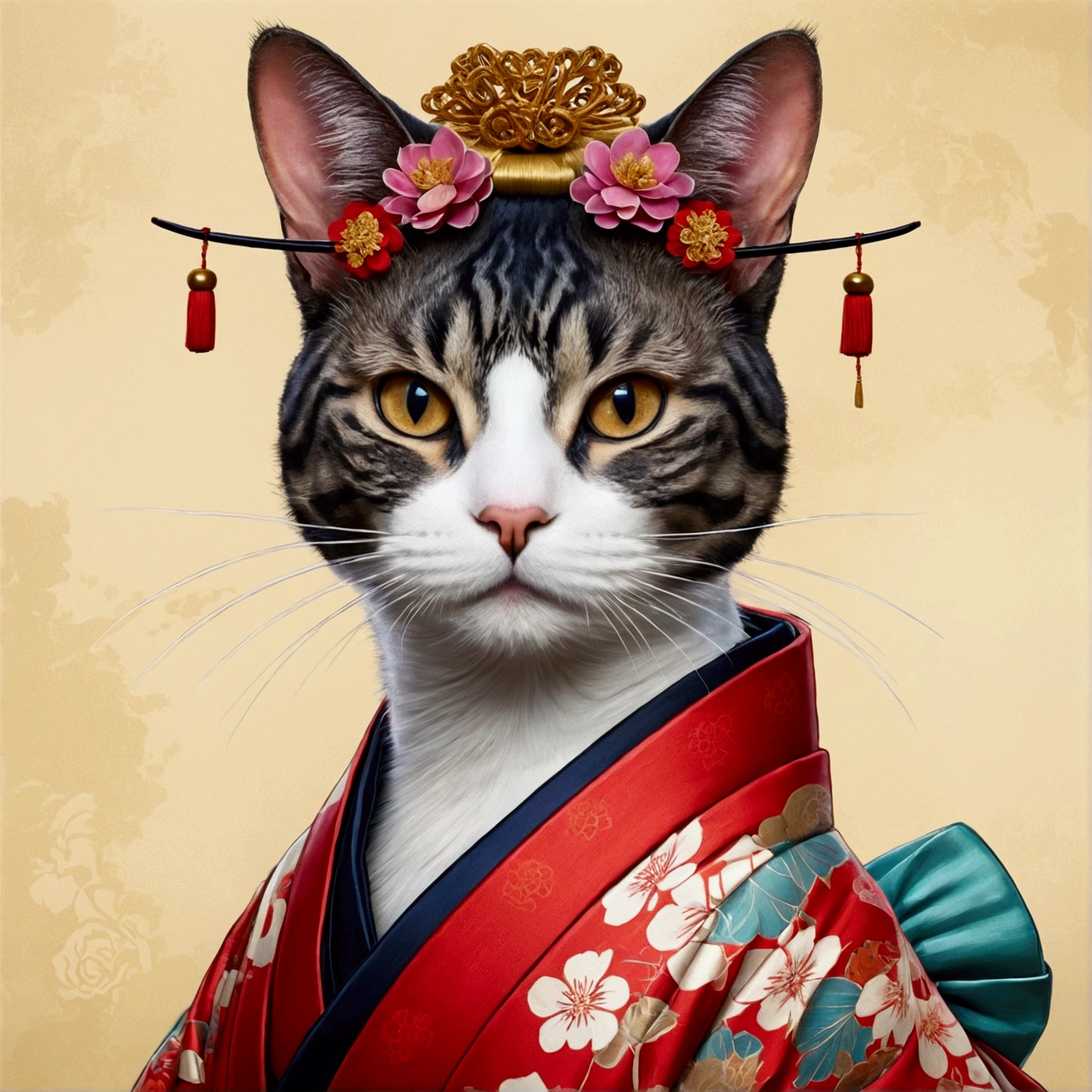 Oiran Taifu Cat