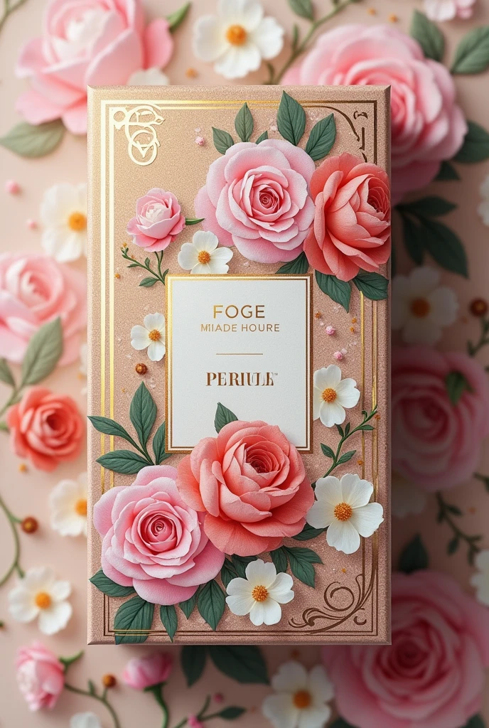 Floral perfume box designs