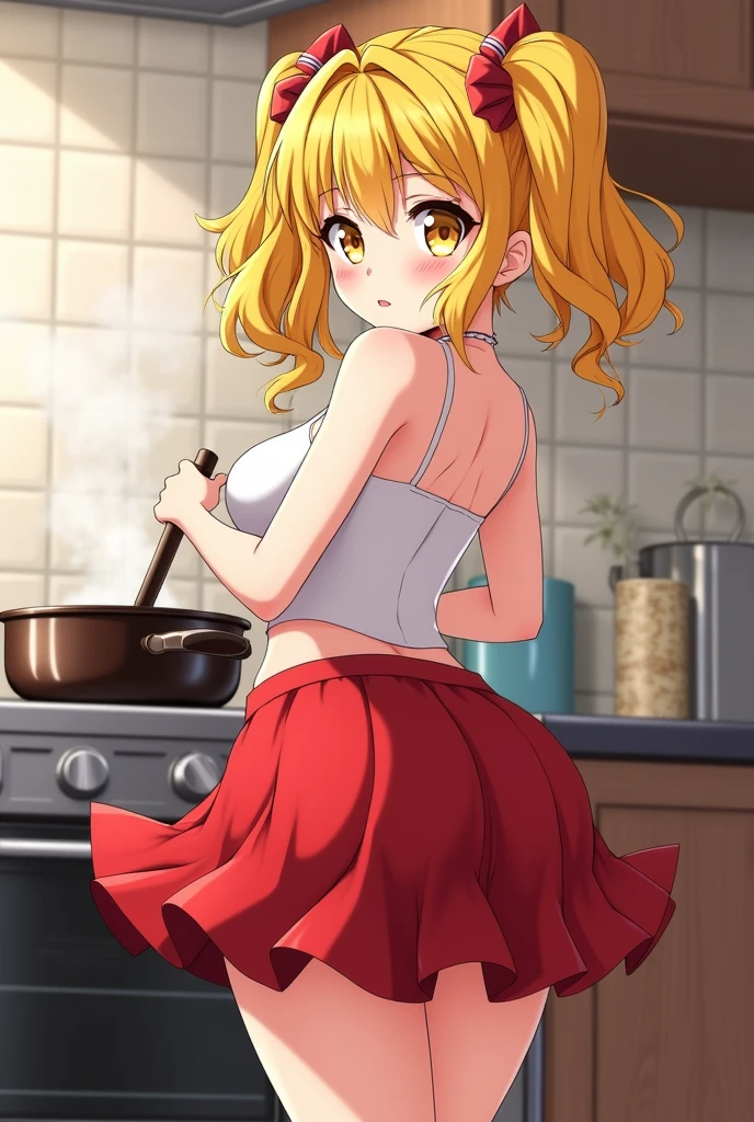 NSFW,masterpiece,Highest quality,High resolution,Super detailed,Sen、Blonde、Animal ears、Fox Ears、blush、Animal earsの毛、hair ornaments、Fox Girl、Hair Flowers、Hair between the eyes、Short Hair、Fox&#39;s Tail、tail、Flat Chest、Yellow Eyes、Young girl,Naked Apron,((Oho face)),Embarrassed,blush,Leg spread,excited,Estrus,orgasm,Trembling,(Climax),(Squirting),(Ahegao),Roll your eyes、squint,Middle-aged men,(Having intense sex),Insert,Creampie,kitchen,Cuckold