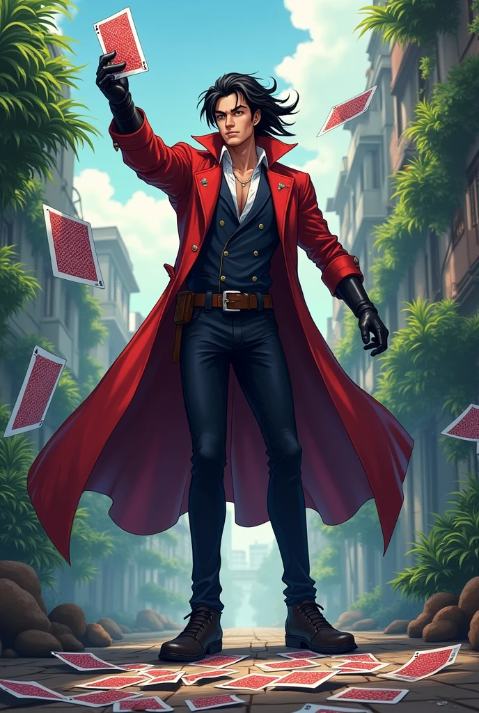 Anime Gambit trow cards in the Philippines cards collector logo