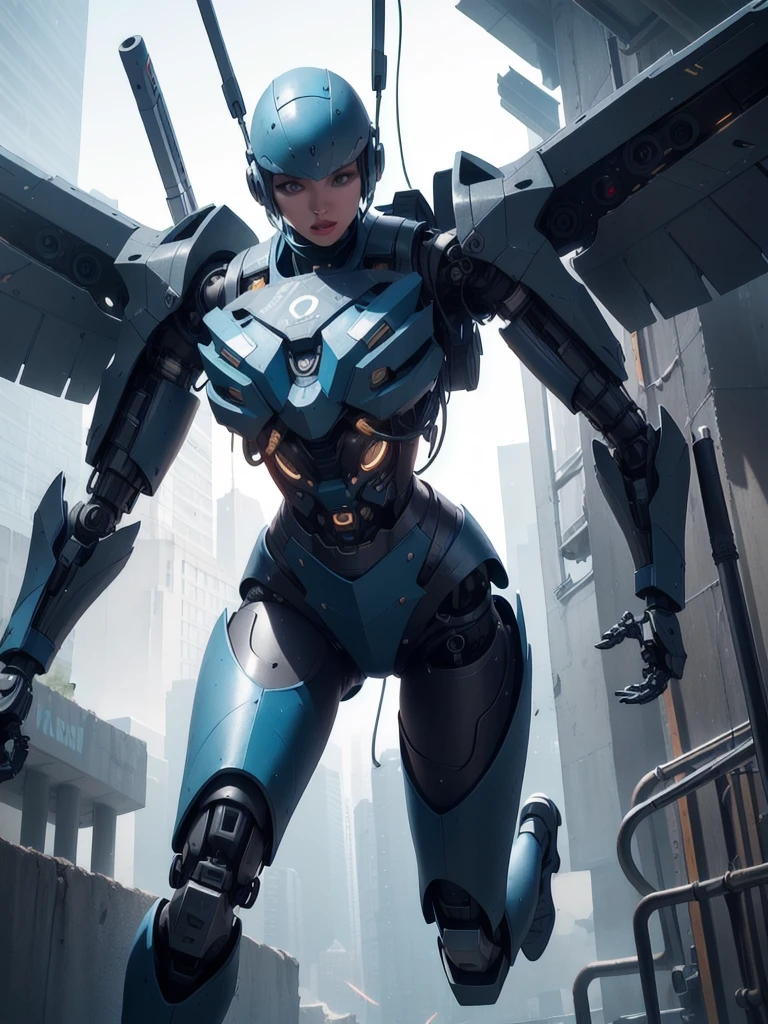 1girl, cyborg wing, armor skirt, jumping out of tower, highly detailed, intricate details, hyper detailed, 8k, photorealistic, cinematic lighting, dramatic lighting, volumetric lighting, vibrant colors, epic scene, dynamic pose, action scene, science fiction, mecha, futuristic, mechanical, industrial
