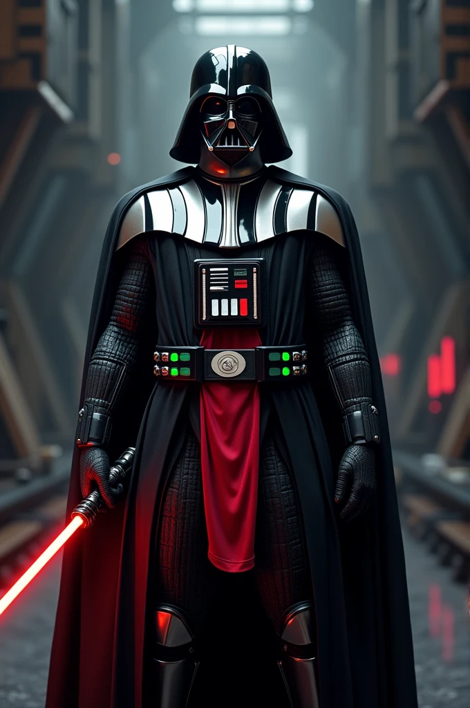 Darth Vader wearing a Chivas jersey