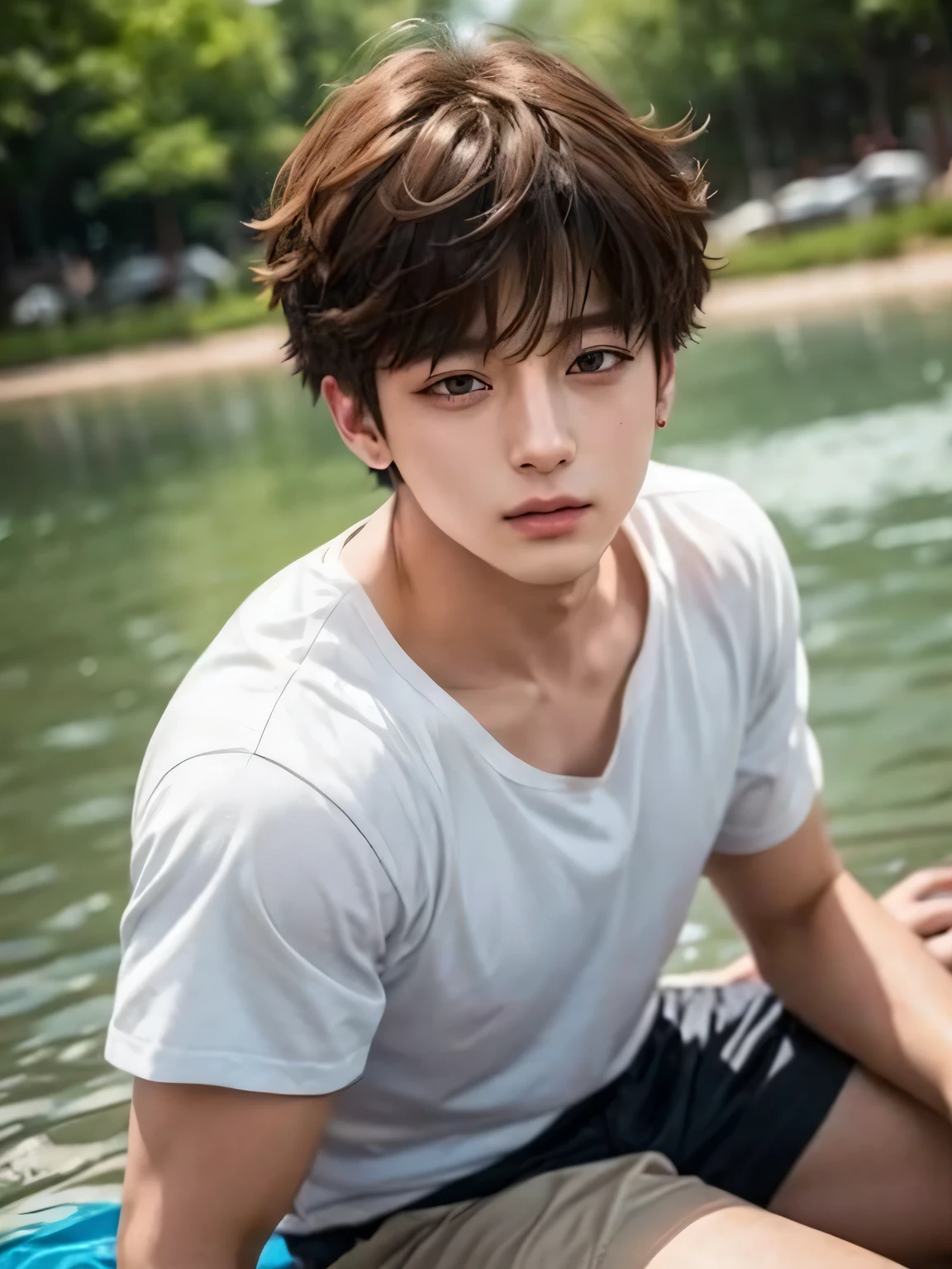 Jungkook face from BTS