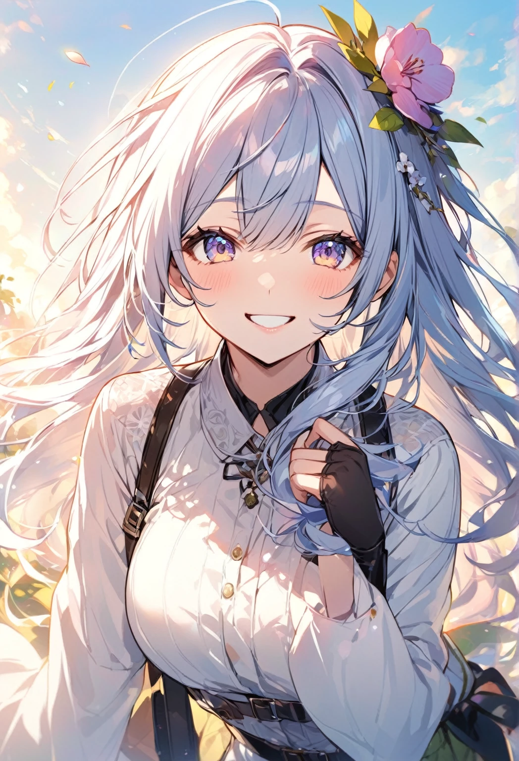 woman、smile