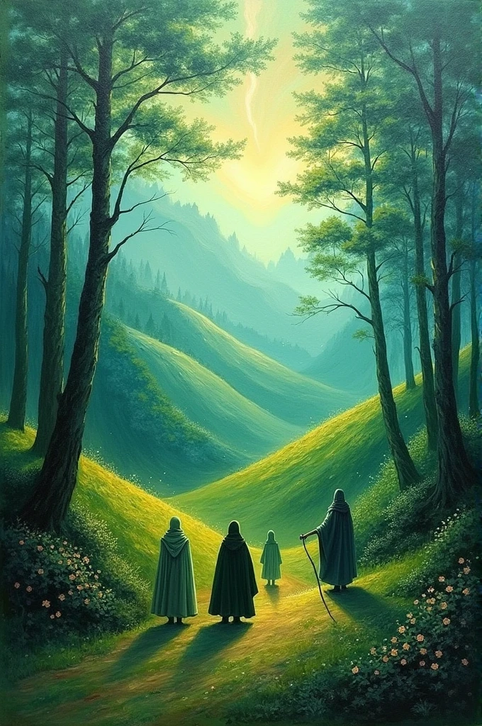 Impressionist Lord of the Rings like Monet