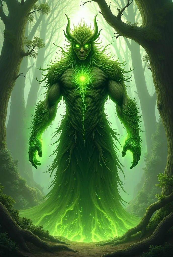 Green element hero