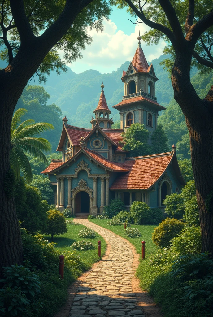in the heart of Brazil, A small village, similar to historical cities, Enchanted Village call, Surrounded by a lush Magic Forest

This village was protected by magical creatures and ancient mysteries.