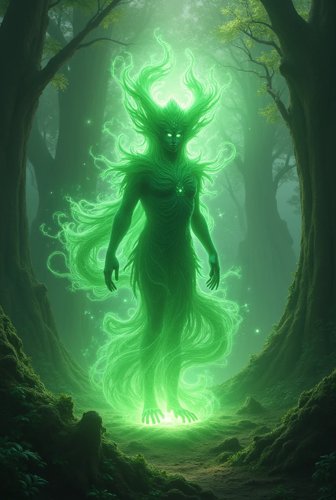 Green element fantasy