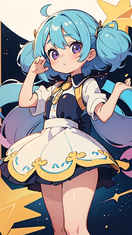 1girl, loli, curvy, cute, beautiful, unique design, celestial being, lewd pose, high quality, masterpiece