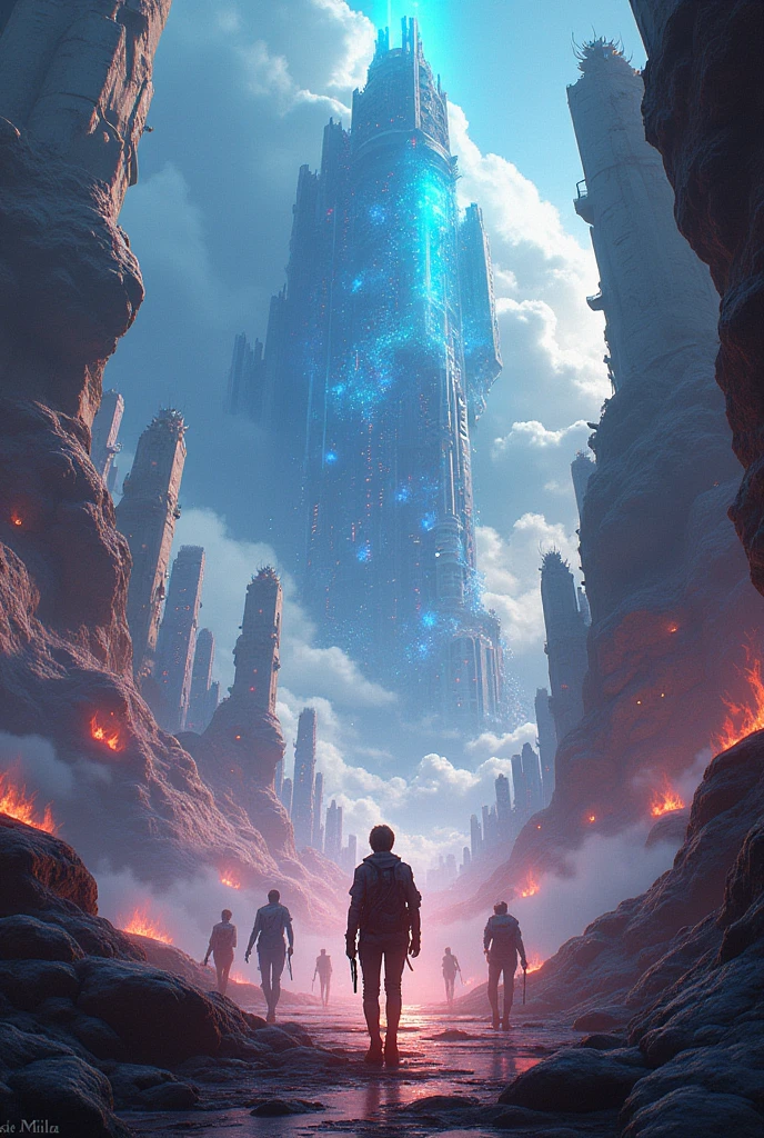 Epic image for a Discord server, theme is games and creation