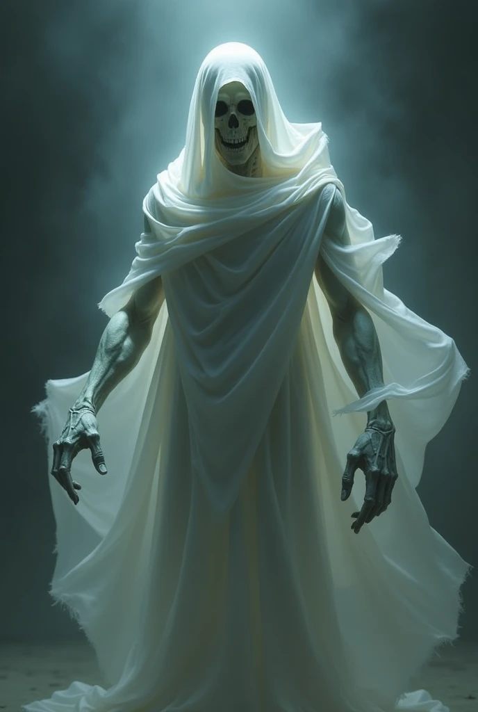 spook.Muscle texture.White Sheet Ghost