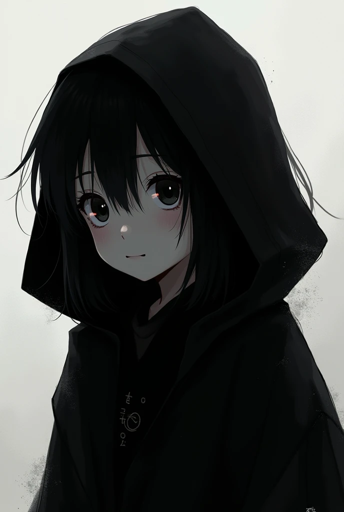 Anime character "background"
Favorite color black and white always in the shadows, face looks like a 