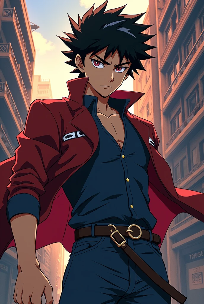 Crie uma imagem do Yusuke Urameshi.
