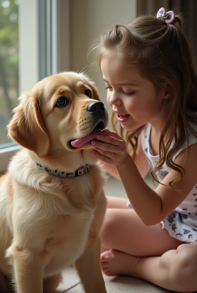 Make a dog giving a girl an anal fuck