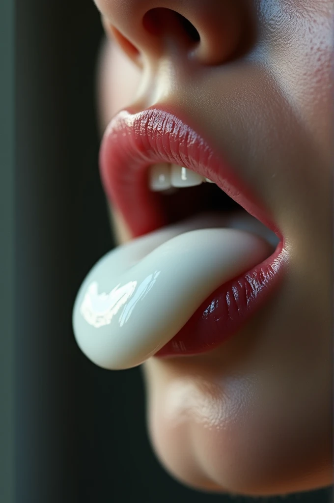 Sperm in mouth