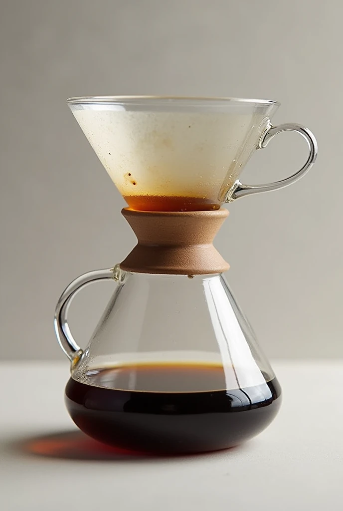 I need a coffee dripper has twist design. Like Hario V60 as sample. Made in glasses. Has rubber base and can be removable.
The whole design looks like Chemex combine with Hario V60 but in different way.
For the vessel, I need it in double walled glasses. And in twist design also.
I needed the whole thing is useful and pretty.
I need the whole thing in twist design look