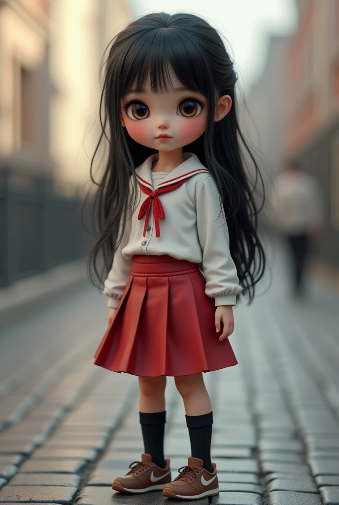 (Gadis Russia、、Same height:1.2)、Highly detailed CG Unity 8K wallpapers, Highest quality, very detail, masterpiece, realistic, foto realistic, Shooting the whole body from a distance、((smile:1.7))、((Gadis tusia cute yang sangat detail)), (((Try lifting your own skirt:1.5))), (Pick up your own skirt), (((masterpiece)))、 ((Detailed skin))、Natural Makeup、blushed、lips open, big breasts, open shirt buttons, looking at the audience, Elementary School Uniform、Red pleated skirt、Ribbon tie、Knee high socks、Brown Nike Shoes、Russia、city、Long black hair, skinny legs、2 Feet、fair skin、Shy、naked、((Young elementary school students))
INFORMATION Size Size 576X1024 Date June 15, 2024 Default Mode High-end type Checkpoint & LoRA Pos p
