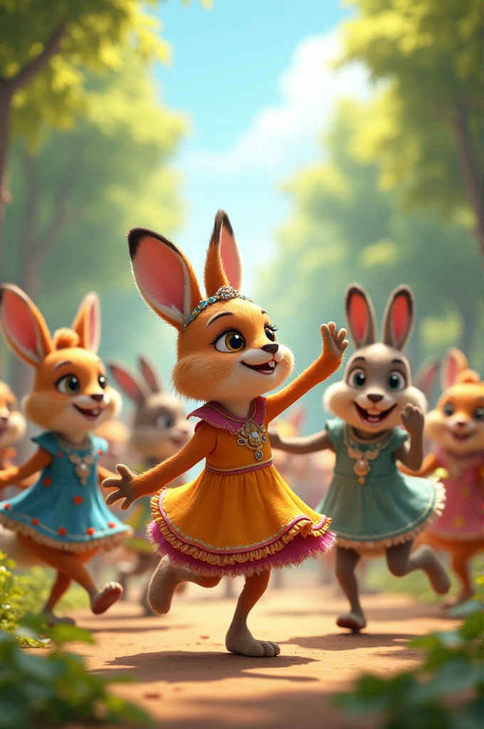 Come along, and tap your feet!Feel free to add your own verses with more animals!