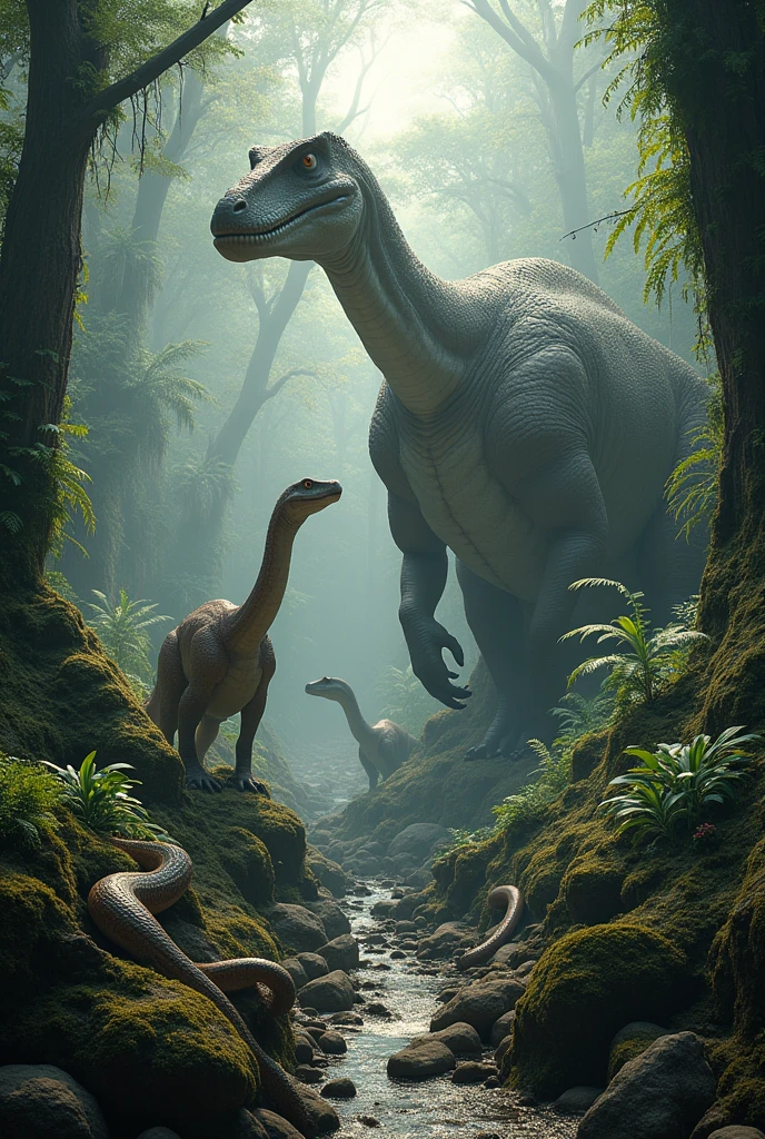 I want to make a video about snakes।which is mostly dinosaurs in our world