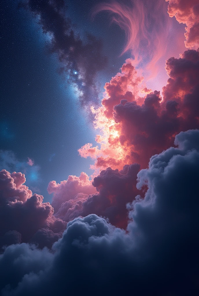 between the Milky Way and between the Nebula