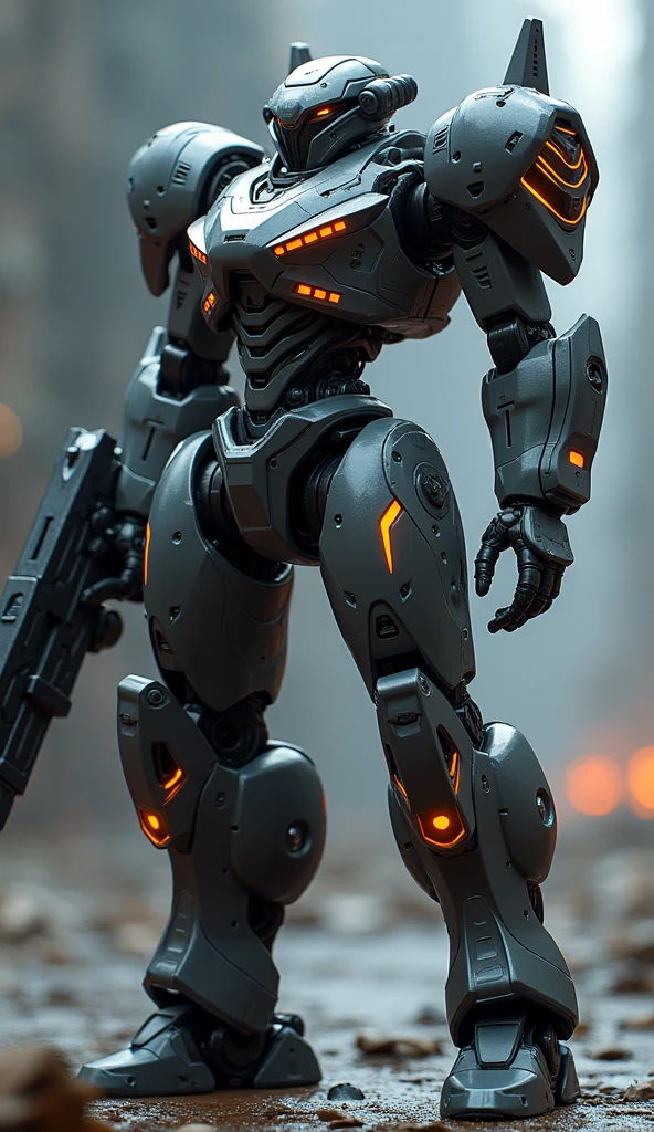 3d render, octane render, anthropomorphic combat tank in the form of a female fighter mech, huge plasma cannon on her shoulder, heavy armor, hyperfeminine, sexy, powerful, combat pose, cinematic, high definition
