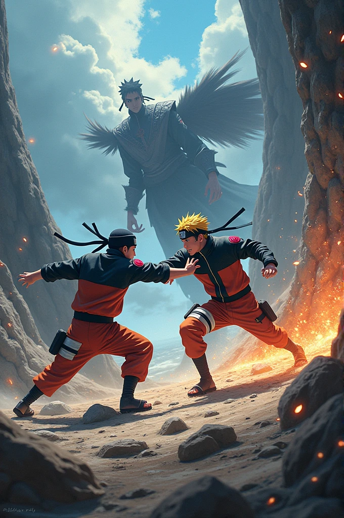 Naruto vs Sasaki
Close come back fight