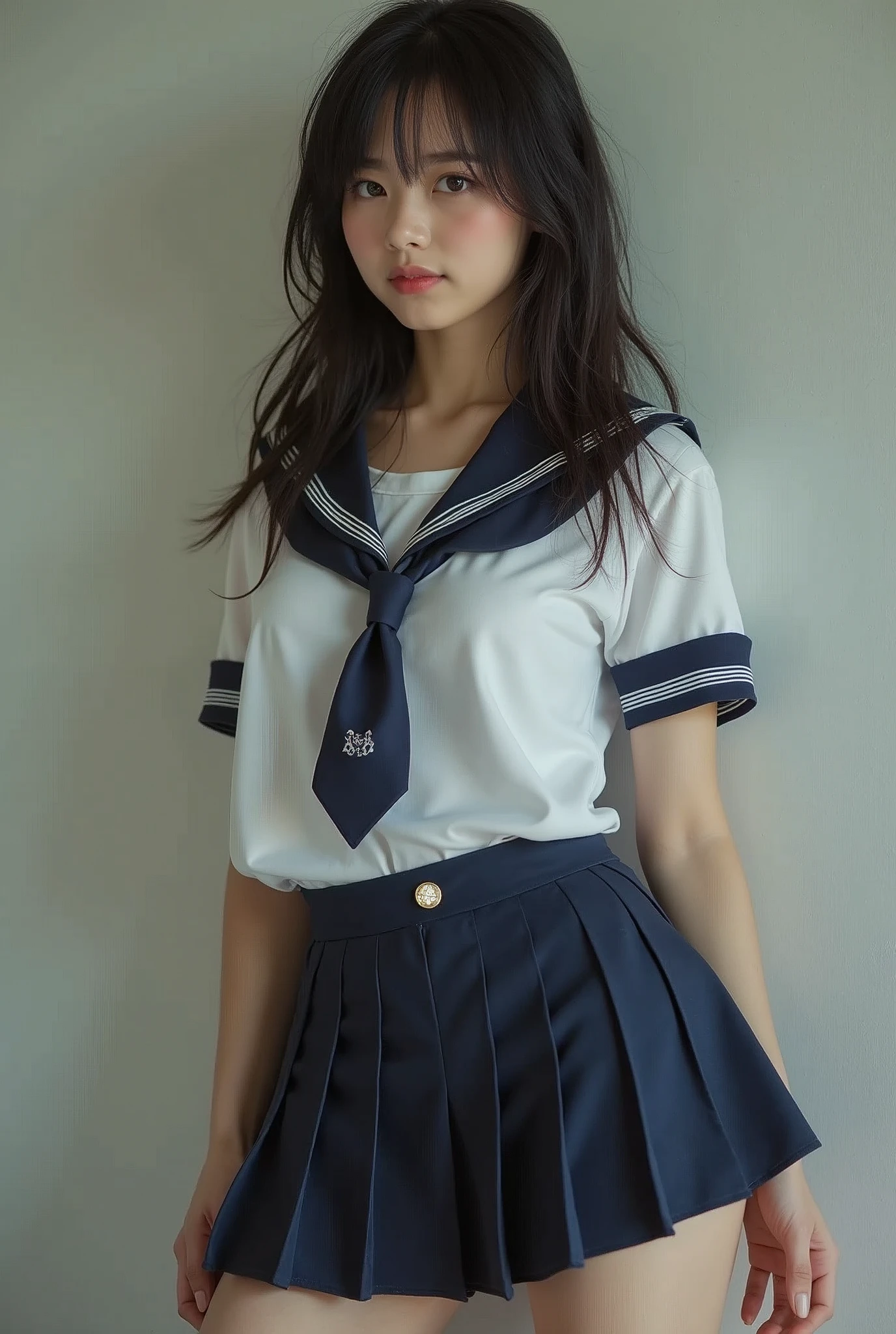 masterpiece,Top image quality,hight resolution,imagem 4k,Raw photo,Photorealsitic,{Solo},{{{vagina}}},sex toy,dildo,,, Insert into ,Mini skirt,Schoolgirl Uniform,Ahegao,A dark-haired,hi-school girl