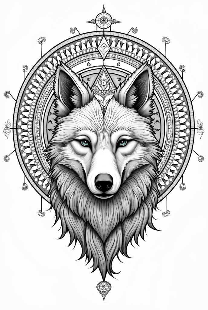 Animal mandala coloring book pages black and white
