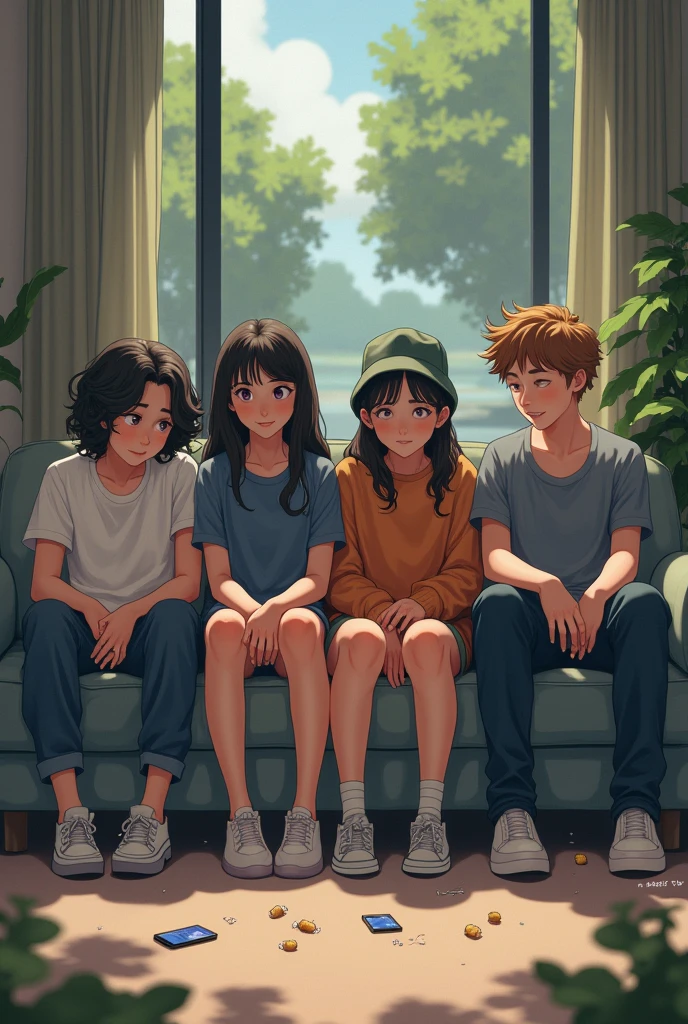 4 friends woh have nothing to do in their life do nothing in their life