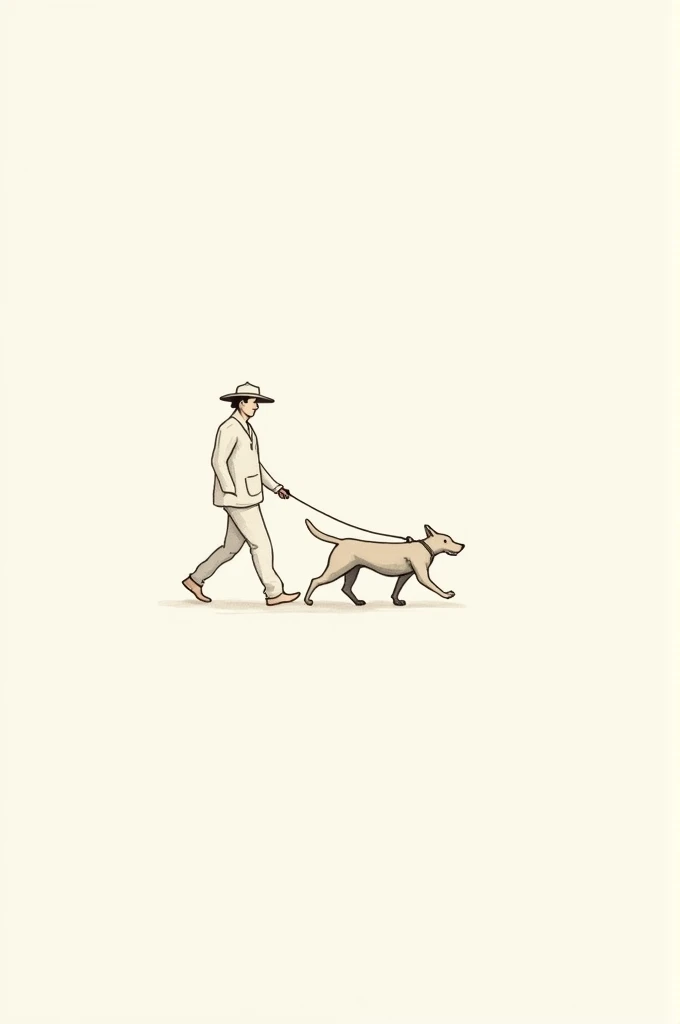 A Person Walking a Dog"
Line: Draw the person and the dog with simple lines showing their positions.
Shape: Use basic shapes for the person and the dog.
Texture: Add a few lines to suggest fur on the dog.
Space: Place the dog on a leash held by the person.
Form: Shade the dog and person lightly to give them dimension.
Value: Use different shades to show light and shadow.