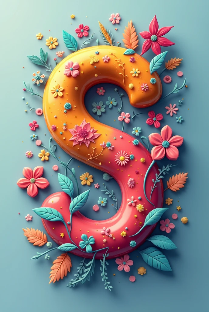 Generate a 3d image of letters PSP