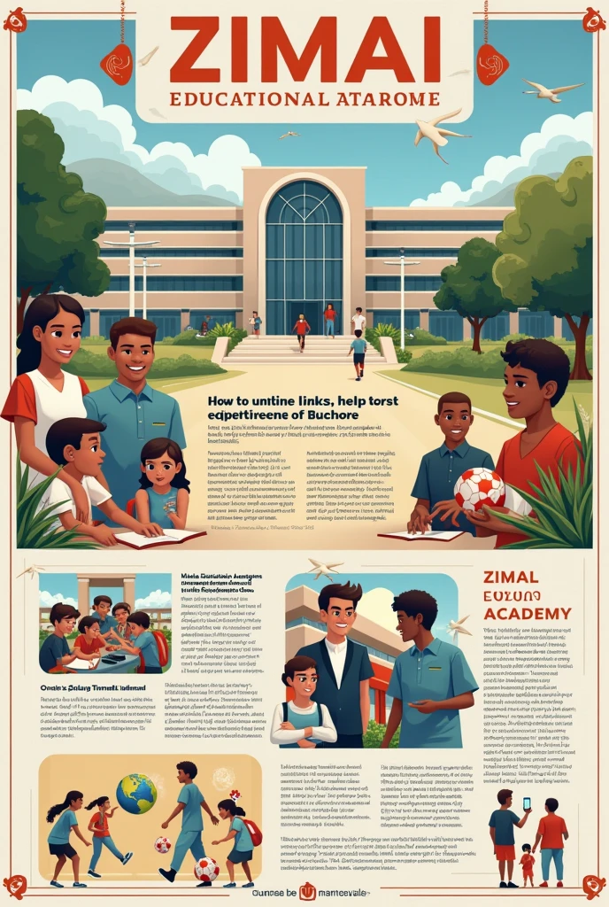 Zimal Educational Academy
Make advertise for academy