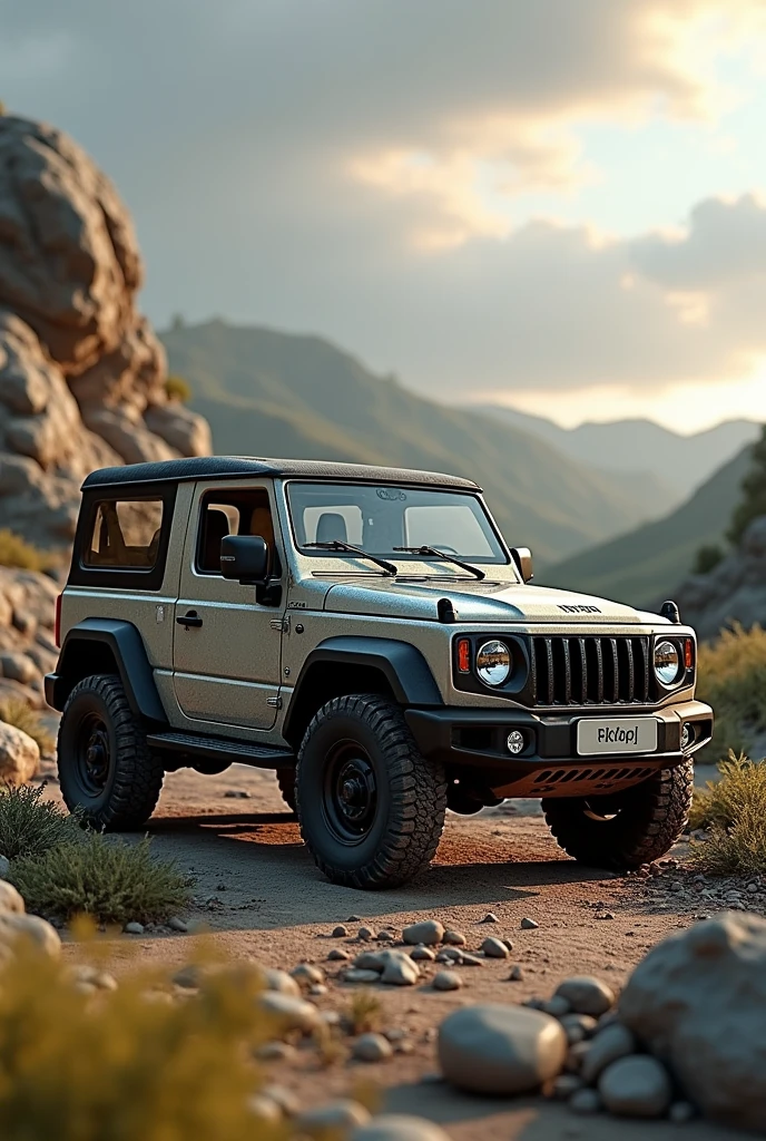 create 3d thar 4x4