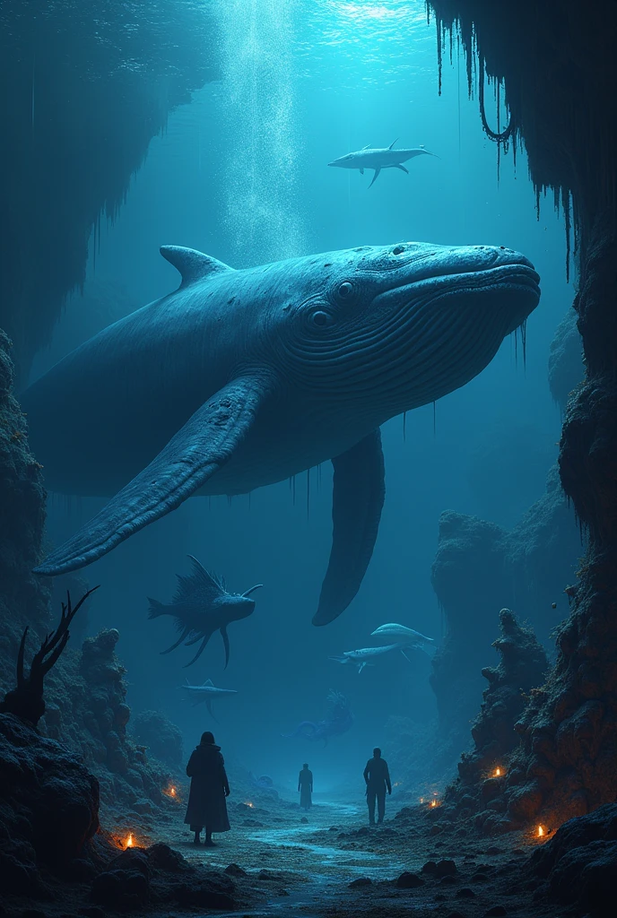 whale deep sea 他のdeep sea魚も