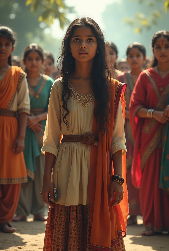 In a Indian school afagan salwar introduced but girl says we are not accepting