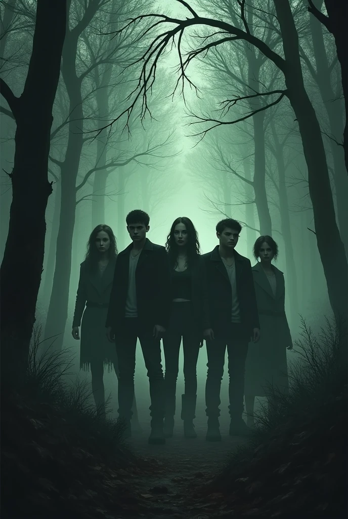 Horror picture about four friend and stay in a forest