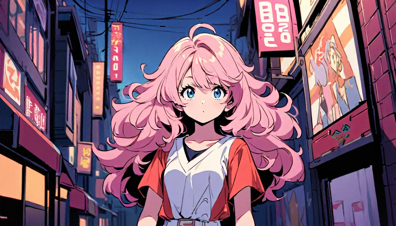 Japanese city-pop, female singer from the 80s, 23 years old, voluminous bob hair style, bang hair, round white face, pure image, frontal shot, --v 6.0