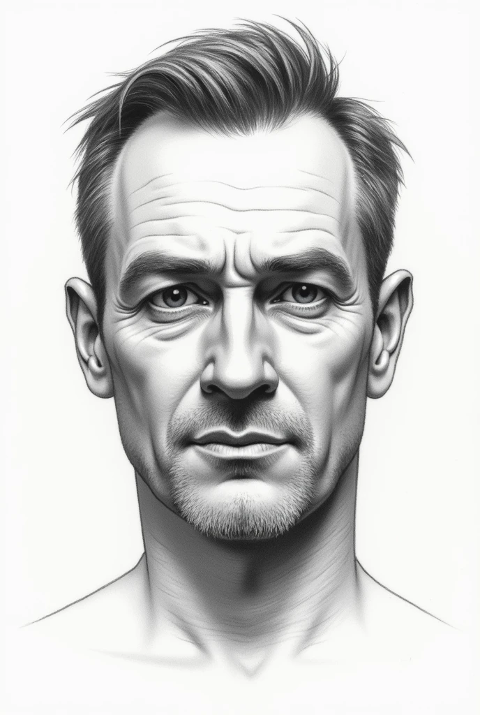 sketch a man
