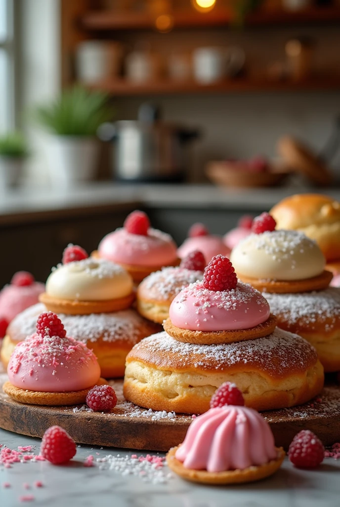 Create images for Facebook cover page about food and sweets