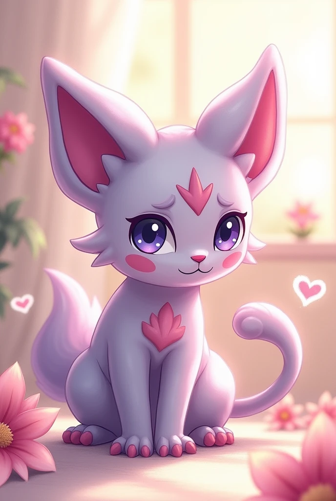 Create a very cute image by adding the phrase to the photo and inspired by" because i can't be with you ", with the Pokémon purloin