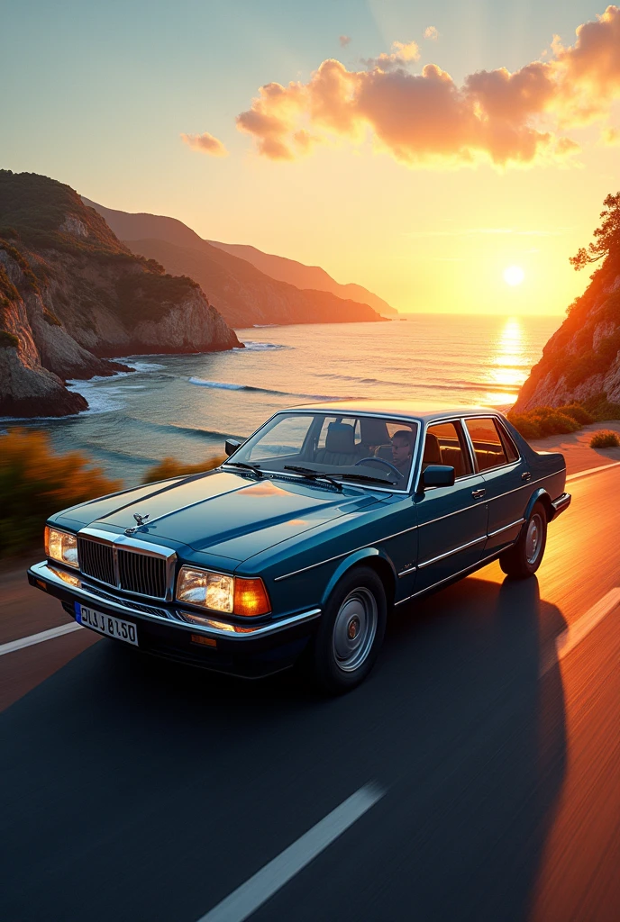 Lancia thema 8.32 seaside sunset ride